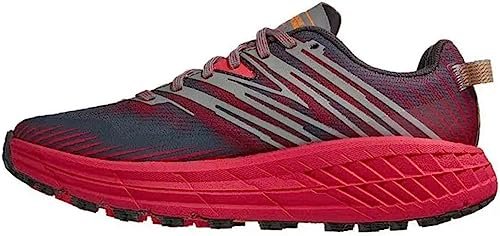 HOKA ONE ONE Womens Speedgoat 4 Textile Synthetic Trainers red