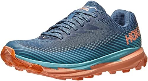 Hoka One One Womens Torrent 2 Textile Synthetic Trainers Blue